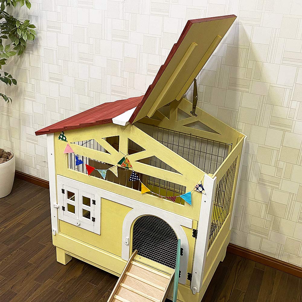 Amazon | アウトレット 組立品 北欧デザインペットハウス うさぎ