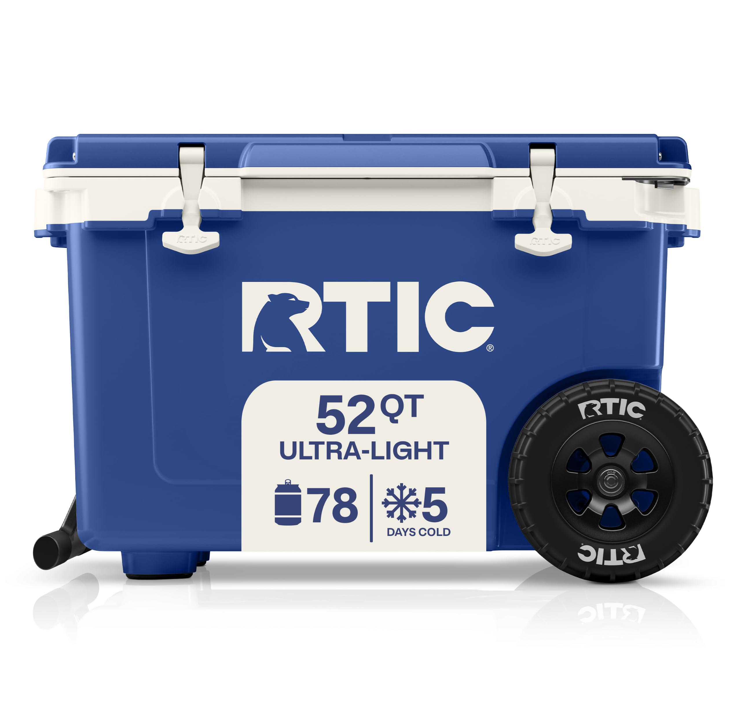 RTIC 52 QT Ultra-Light Wheeled Hard Cooler