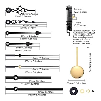 振り子掛時計　パーツまとめ Amazon.co.jp: XIMING 振り子時計ムーブメントキットは部品を