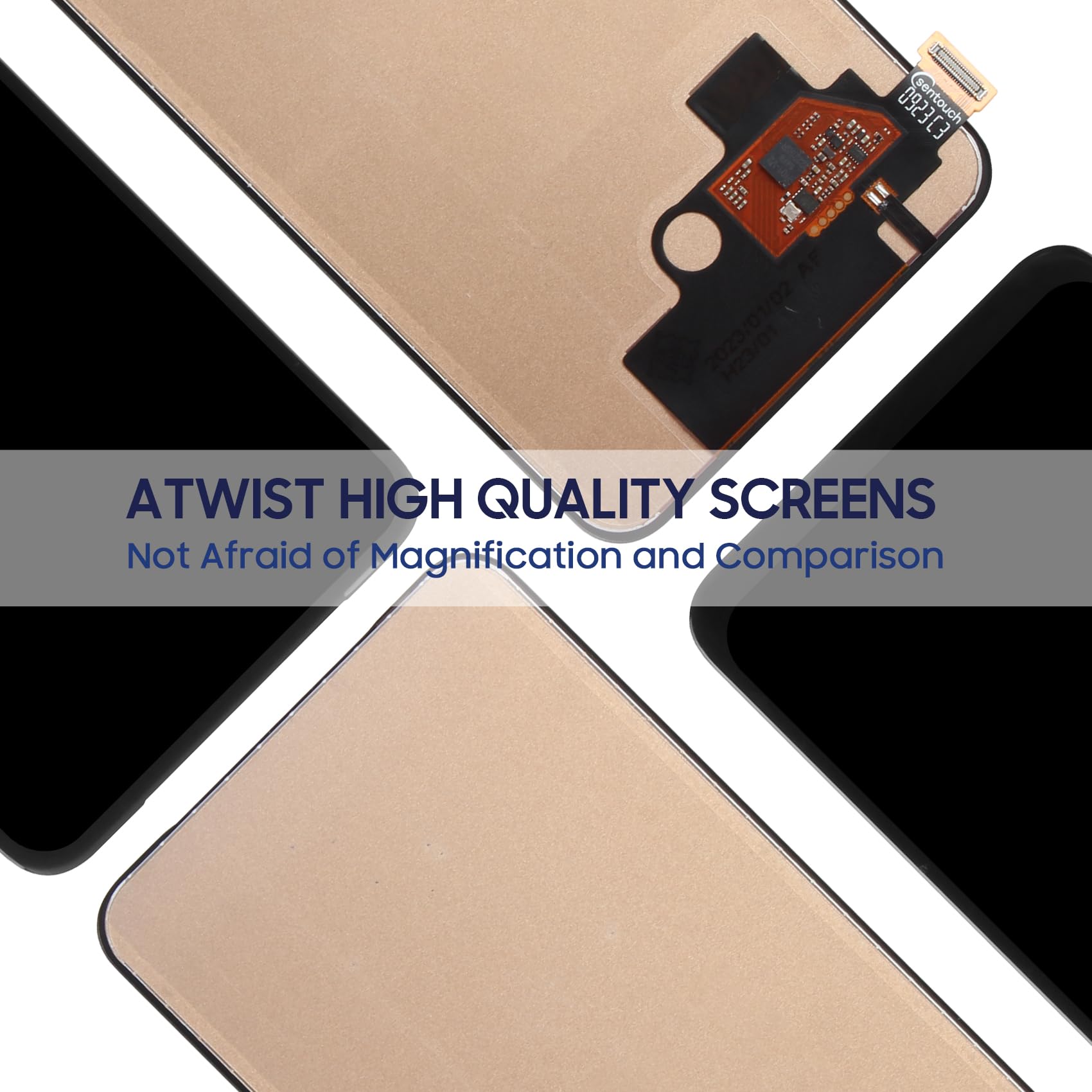 Atwist Schermo per Oppo Reno2 Z / Reno2 F / K3 LCD - per Oppo Reno 2 Z LCD Display Touch Screen PCKM70 PCKM00 Digitalizzatore Vetro Sensor Pannello Full Assemblaggio Riparazione Kit