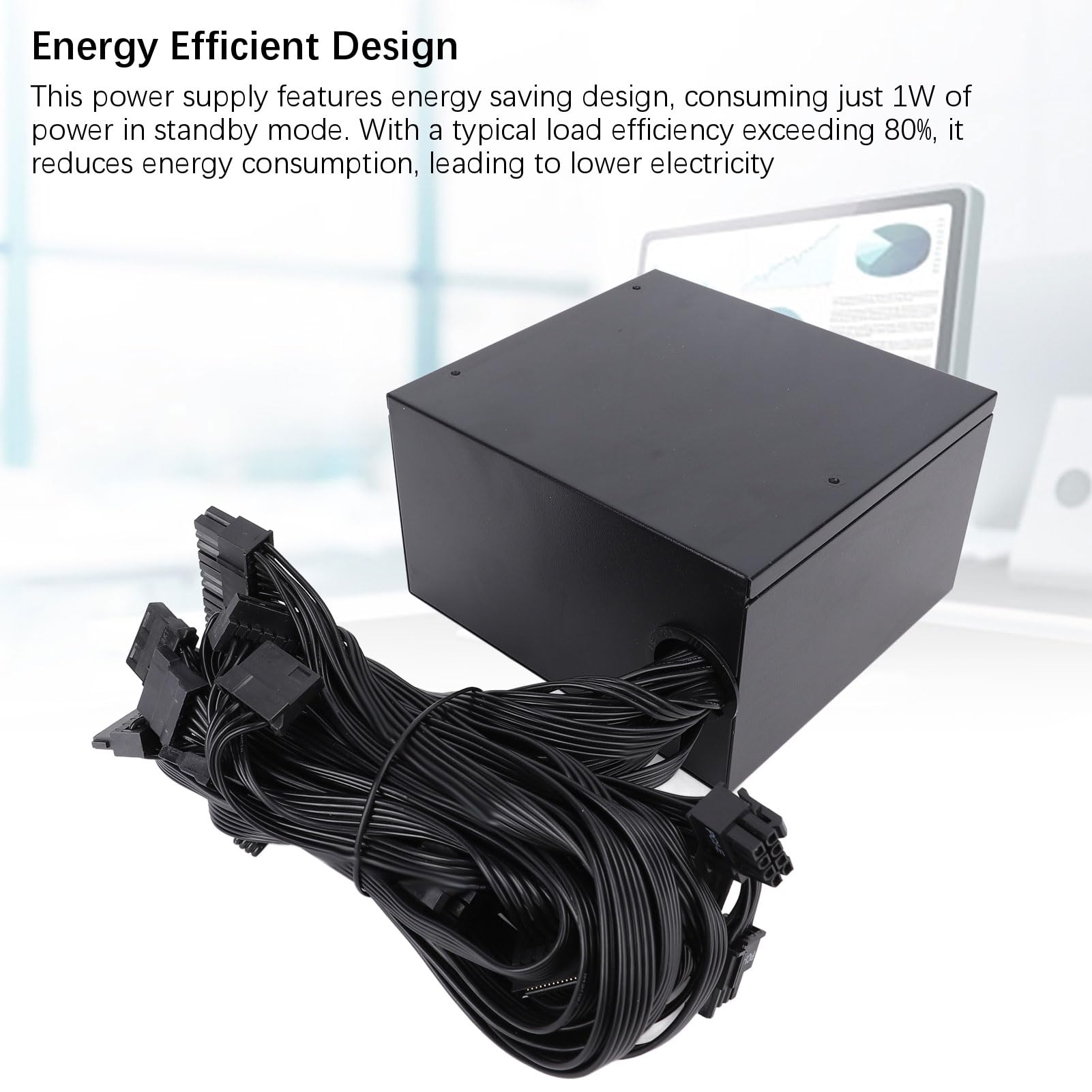 Alimentatore per Case da Tavolo da 700 W con Controllo Intelligente della Temperatura per Sistemi di Gioco in Lega di Alluminio
