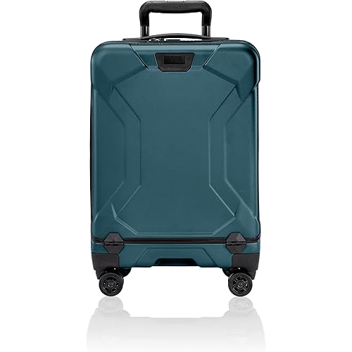 Briggs & Riley Domestic 22" Carry On Spinner - Luggage for Travel, Suitcases with Wheels, Hardside Rolling Bag for Men & Women, Self-Repairing Zipper - Torq Collection, Ocean