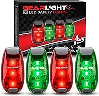 GearLight S400 Pro USB Rechargeable Bike Lights - 400 Lumen Front Headlight & Rear Tail Light Set for Night Riding, MTB, Commuting