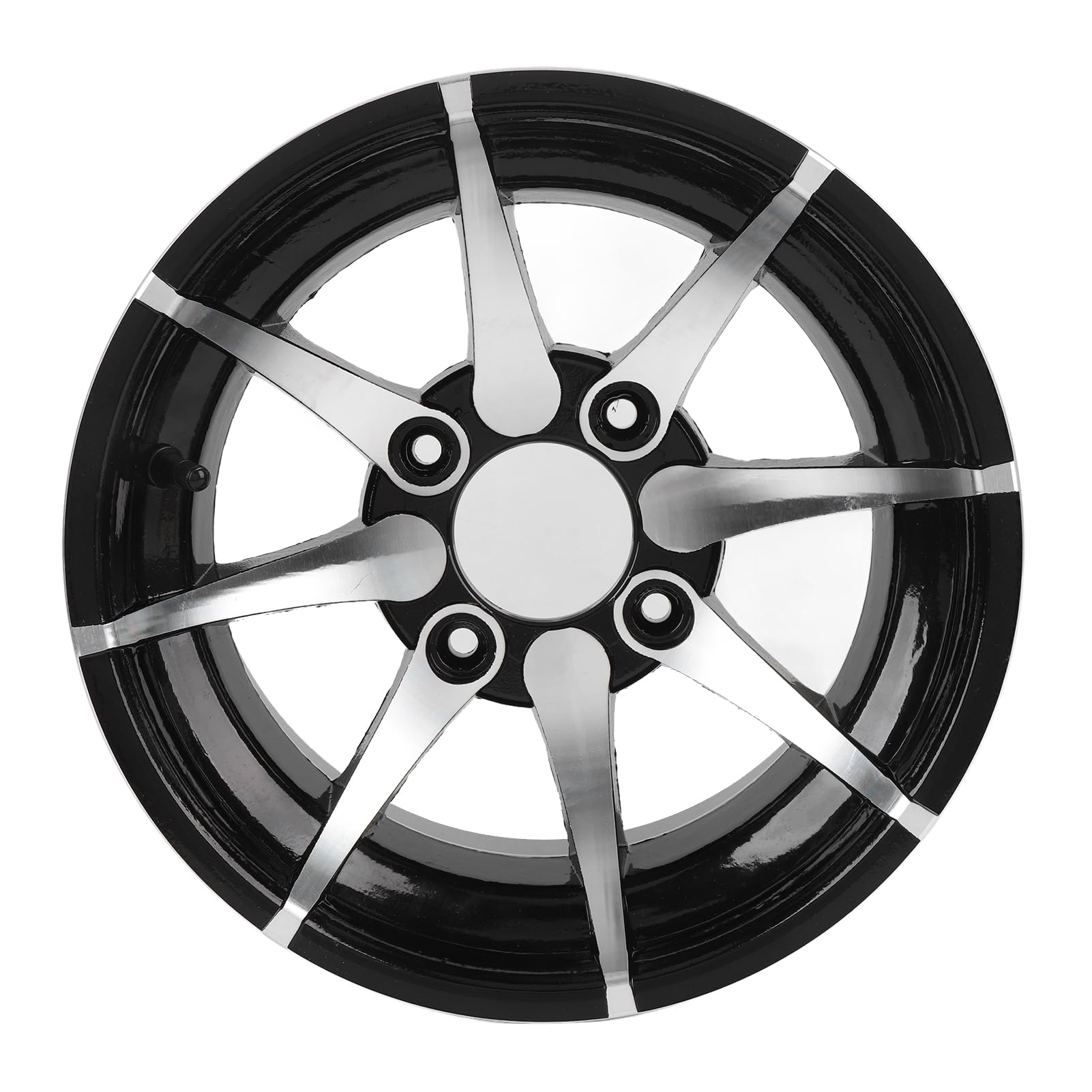 Aramox 12-calowa Obręcz Koła ATV, Stop Aluminium, Lekka Konstrukcja, Zwiększona stabilność dla Gokartów i Wózków Golfowych