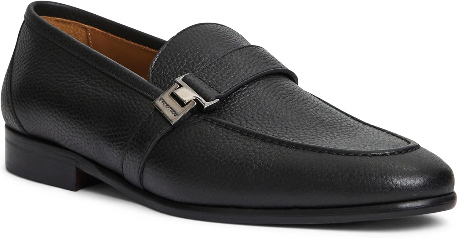 Bruno Magli Men's Loafer - Elegant Bit Design