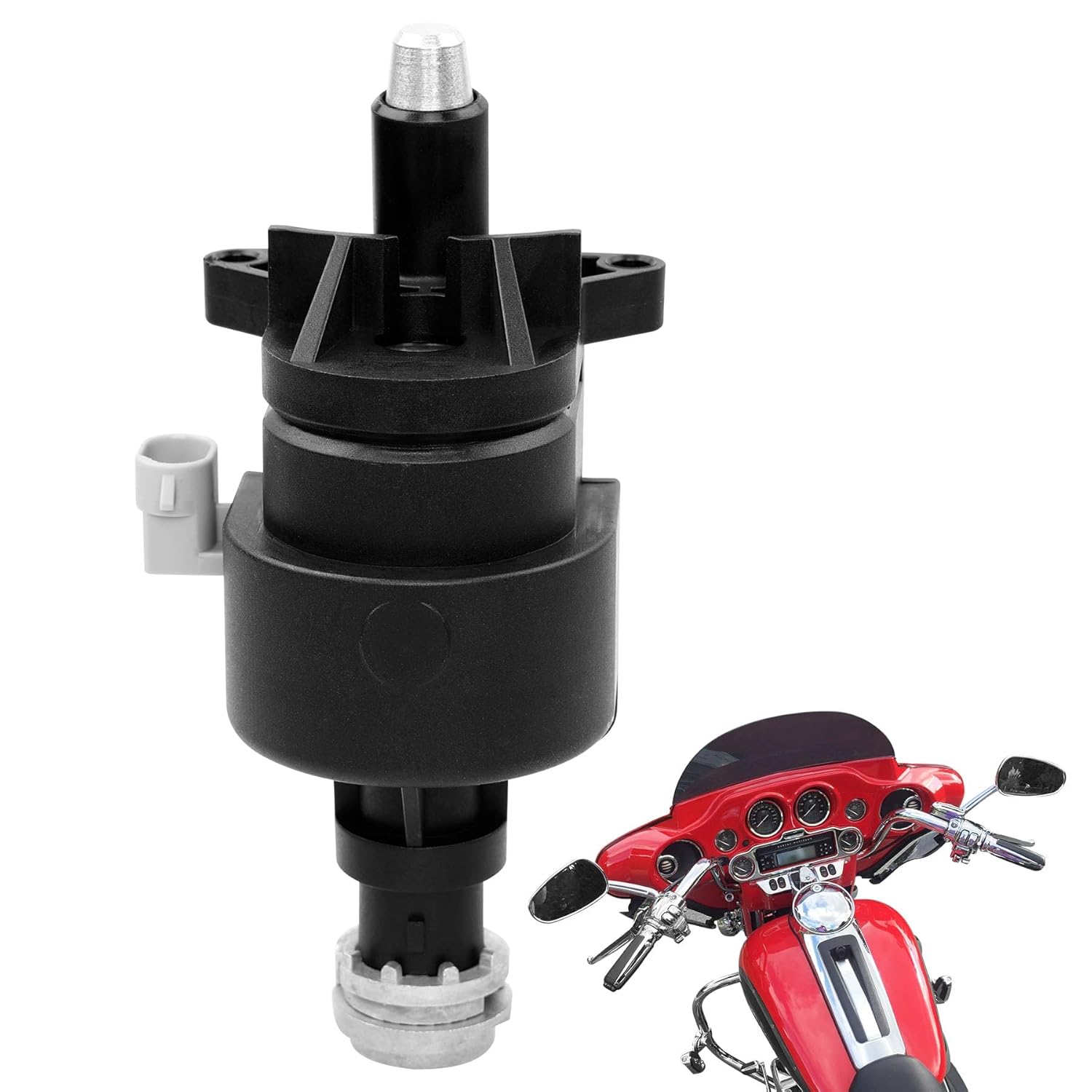Ignition Switch Lock Housing Assembly Fit for 2014-2023 Harley Davidson Electra Glide, Road Glide, Street Glide, Tri Glide, Touring, Ultra Limited - Replaces OEM 71400012B, 11753, 71400012B-003