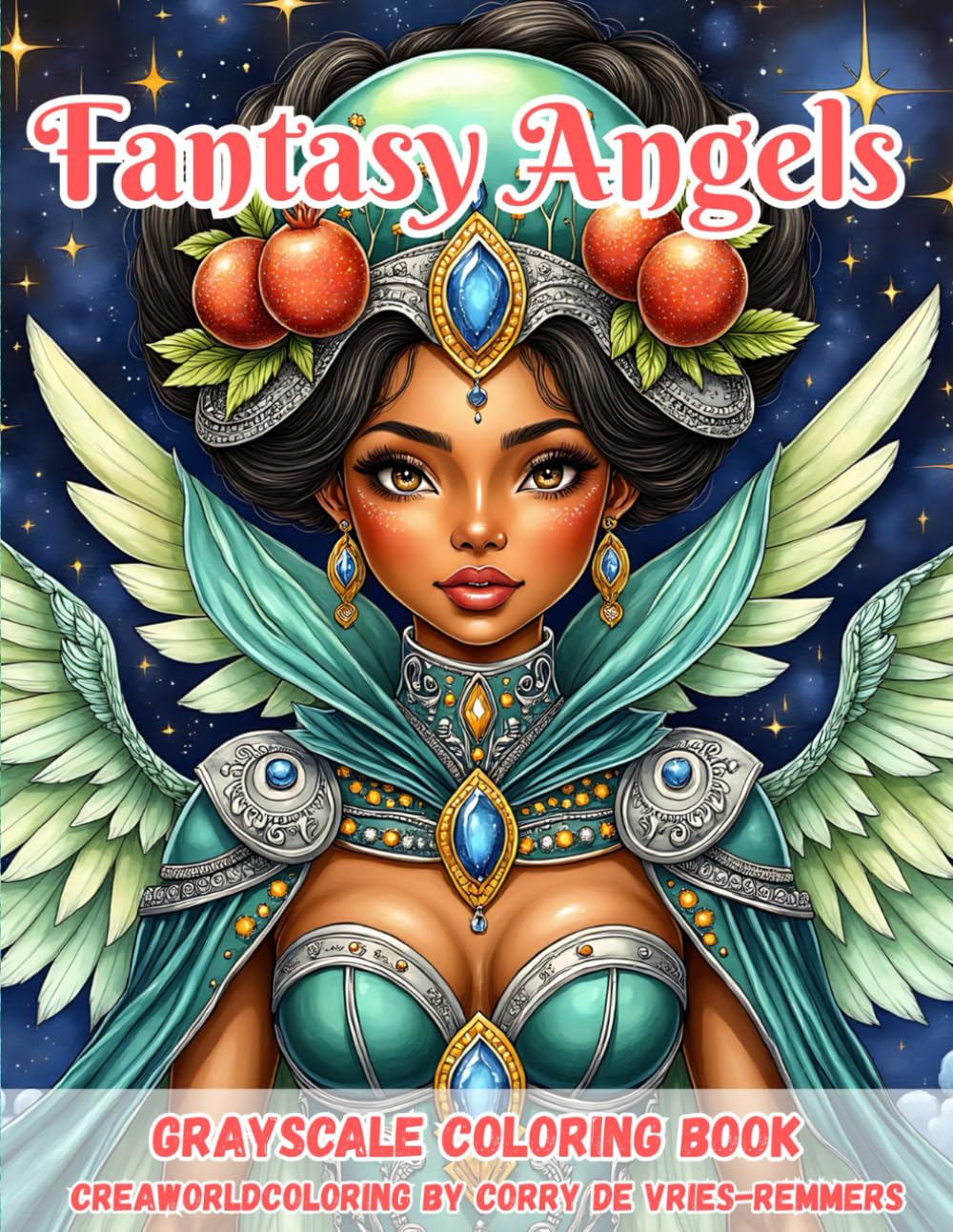Fantasy Angels: A Magical Coloring Journey Through Celestial Beauty and Imagination