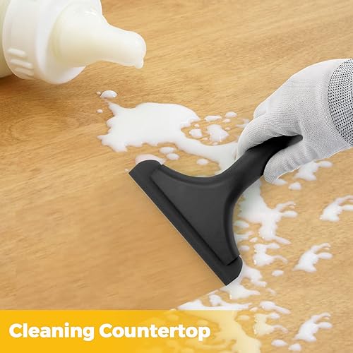 Miniatura 4 de Gomake Pequeña escobilla de goma de silicona para ventana, escobilla de agua automática para parabrisas de automóvil, ventana, espejo, puerta de