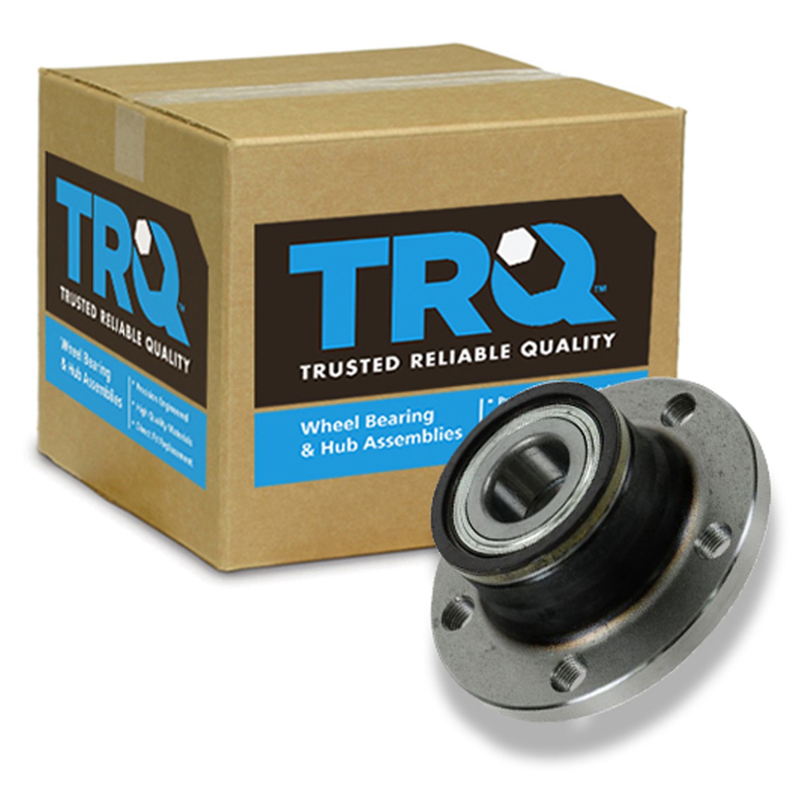 TRQ Rear Wheel Hub & Bearing Left LH or Right RH for Audi TT Passat Jetta VW FWD