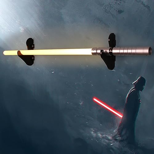 Miniatura 7 de Soporte de exhibición de sable de luz - Soporte de montaje en pared - Negro 1 capa - Material acrílico - Incluye 1 soporte para espada - Adultos -