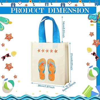 Amazon.co.jp: 24個 ビーチサンダル トートバッグ 夏用 防水