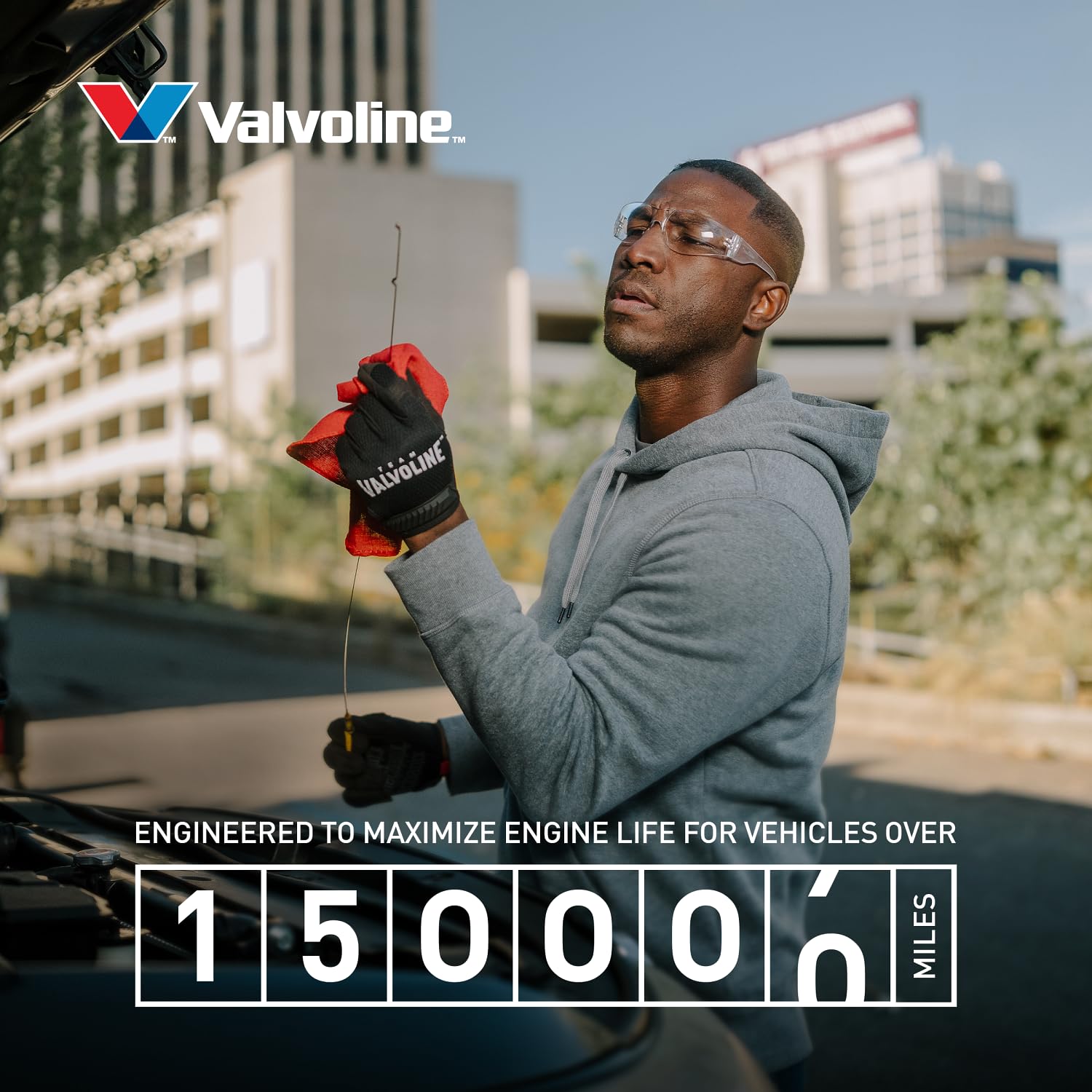 Valvoline High Mileage 150K with MaxLife Plus Technology 5W-20 Motor Oil 1 Quart product thumbnail 6
