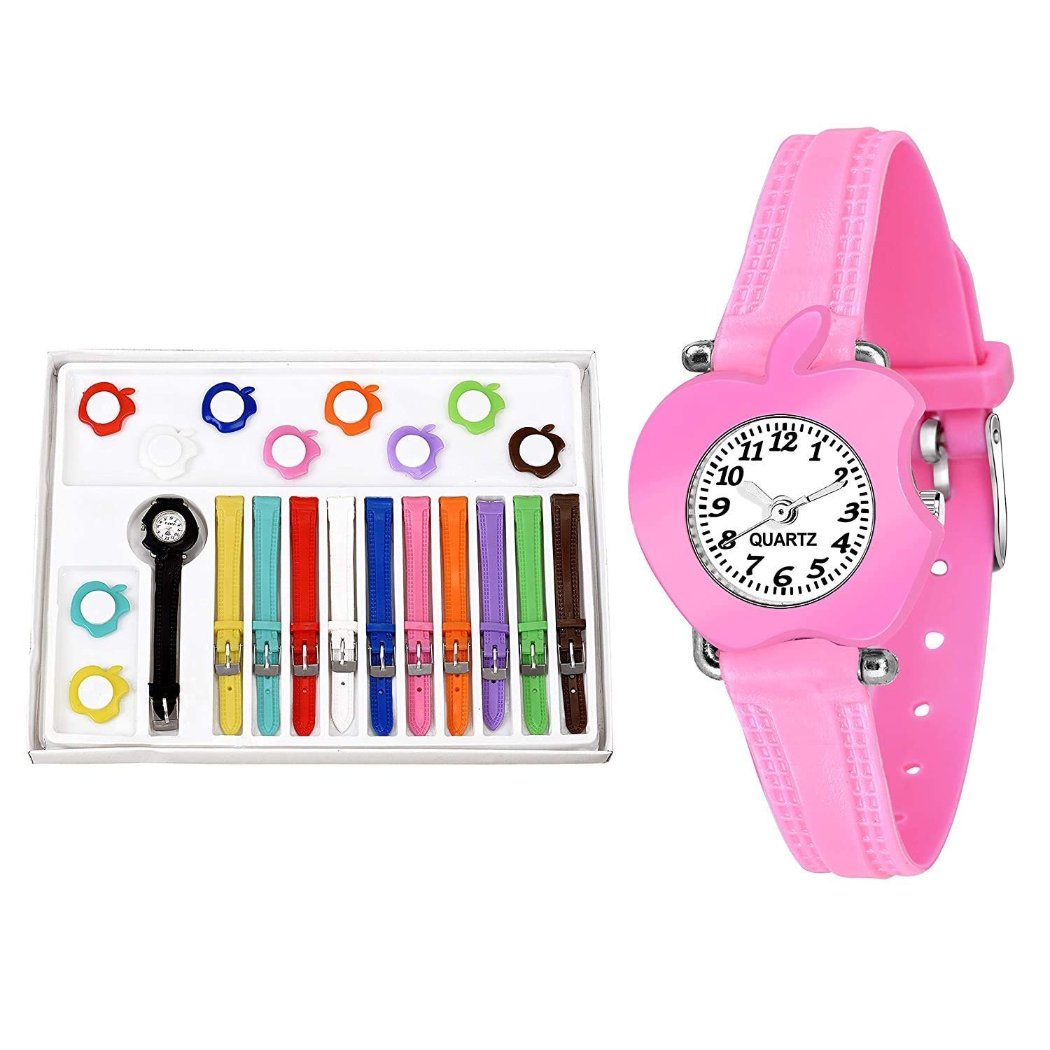 faas Analog Girls Watch (Assorted Dial, Assorted Colored Strap) (Pack of 11 Dial & 11 Straps) (B07M78ZMSG) Amazon Price History, Amazon Price Tracker