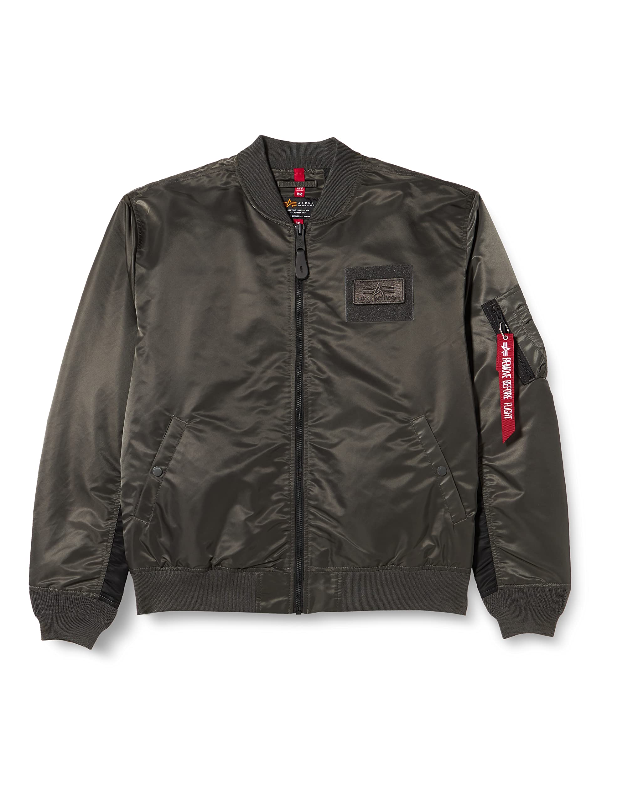 ALPHA INDUSTRIESMen's Ma-1 Tt Custom Jacket
