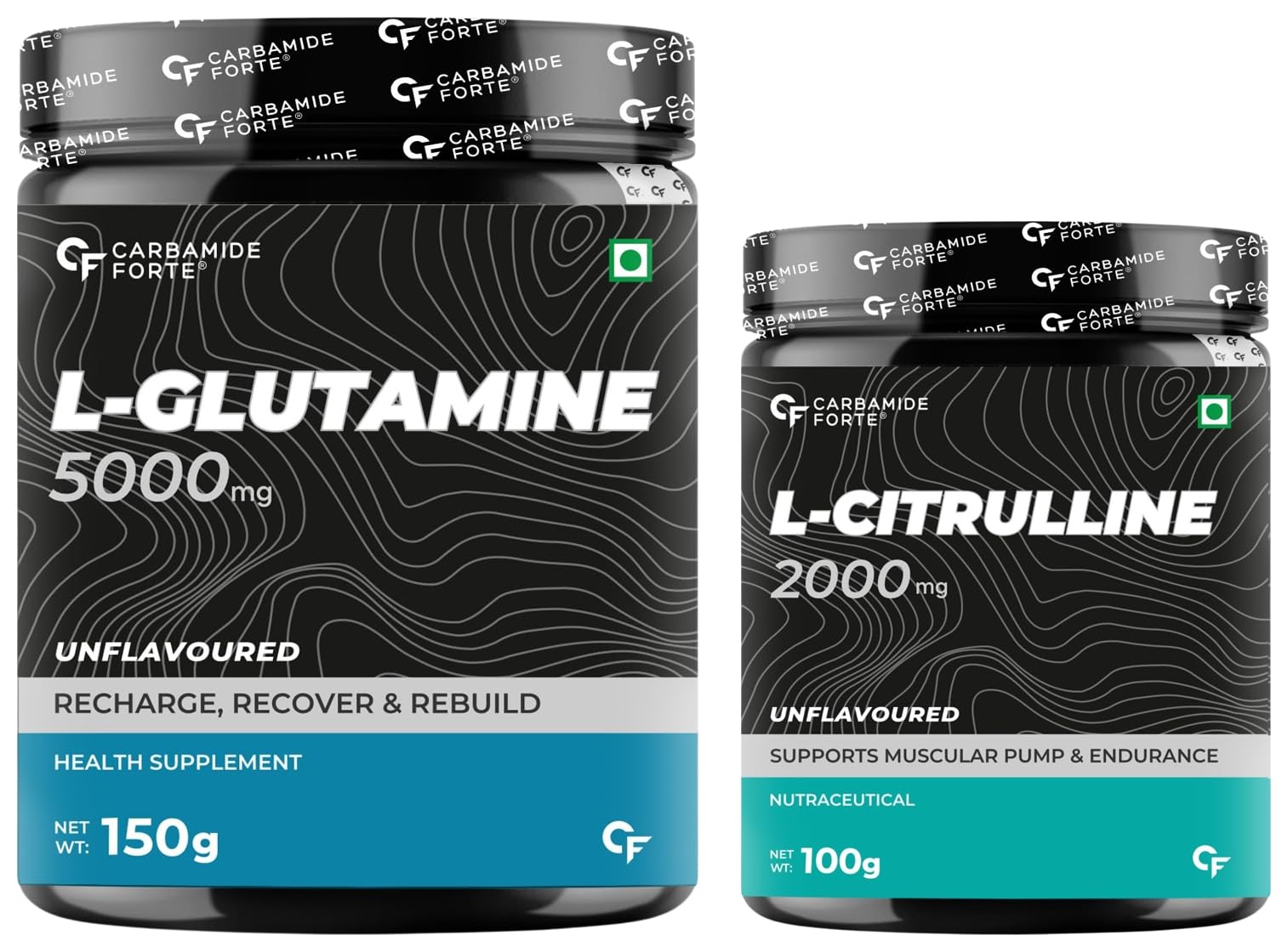 Carbamide Forte L Glutamine Powder 5000mg - Unflavoured - 30 SERVINGS - 150g & L Citrulline Powder 2000mg - Unflavoured - 50 SERVINGS - 100g-picture-13