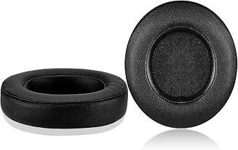 Kraken Pro V2 - Oval Earpads, JARMOR Replacement Memory Foam Ear Cushion Kit Pad Cover for Razer Kraken Pro V2 - Oval Ear Headphone ONLY Oval Black