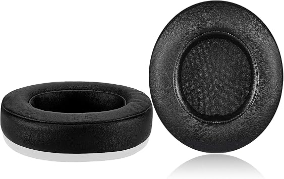 Kraken Pro V2 - Oval Earpads, JARMOR Replacement Memory Foam Ear Cushion Kit Pad Cover for Razer Kraken Pro V2 - Oval Ear Headphone ONLY Oval Black