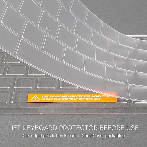 Miniatura 5 de Uppercase GhostCover® Protector de teclado ultra fino de alta calidad compatible con MacBook Pro 2020 2021 2022 Intel o M1/M2 de 13 pulgadas y