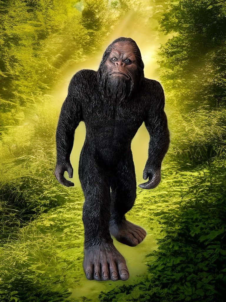 Top Brass Big Squatch 13" Bigfoot Sasquatch Standing Statue/Figurine - Rustic Cabin, Lodge, Mountain Art Decor