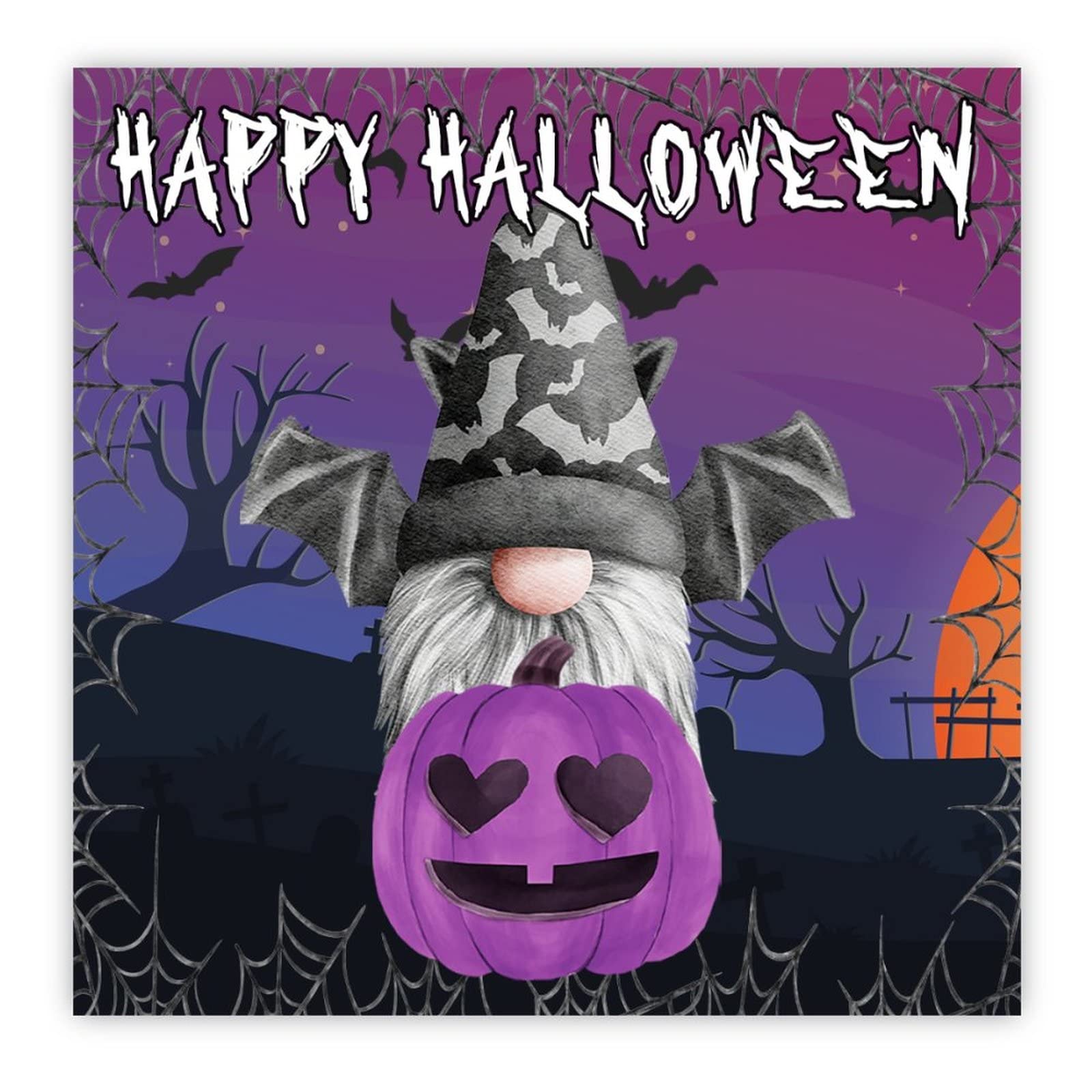 Decoration murale Halloween en bois retro pour embellir l'entree et la salle de bain