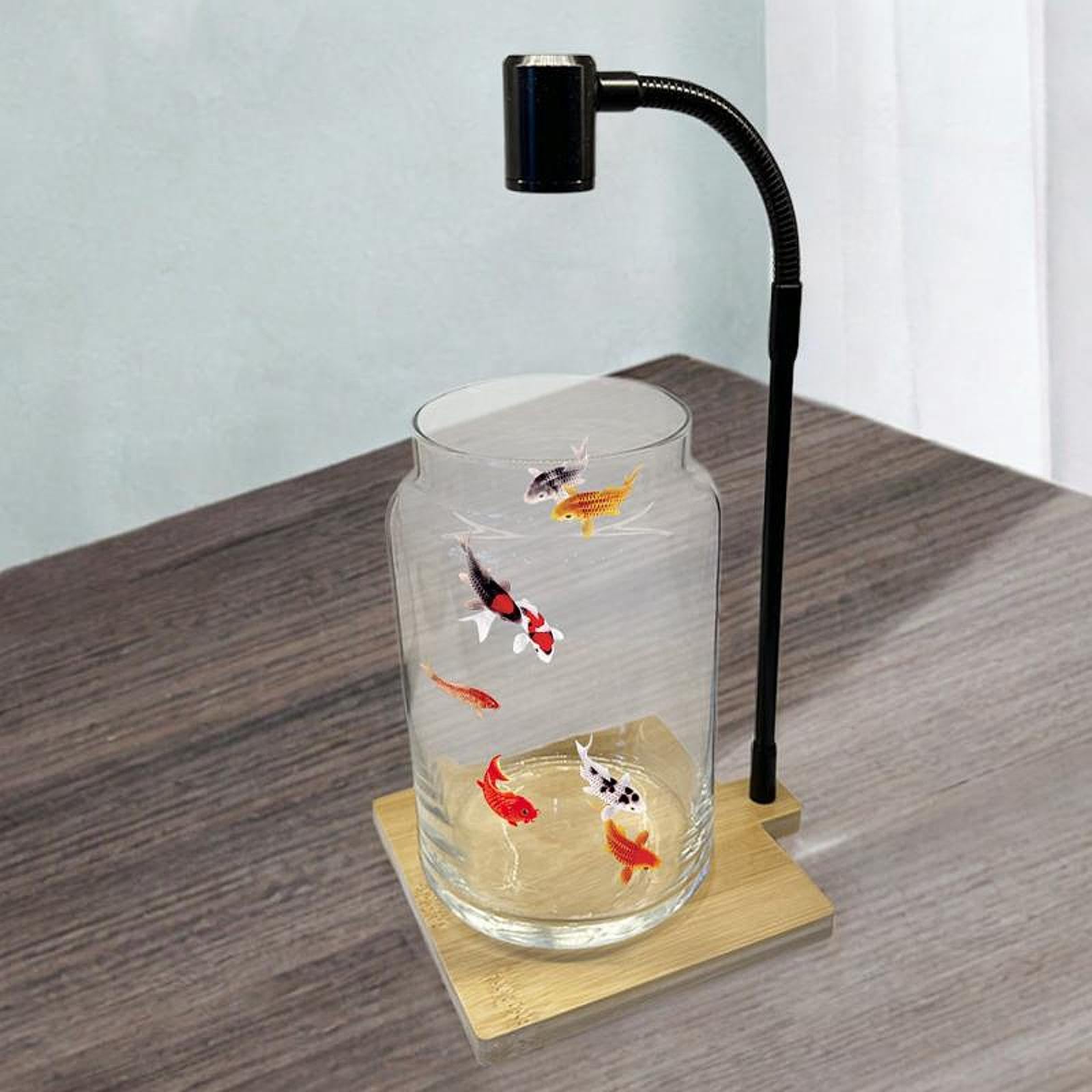 Lampe LED pour Aquarium et Plantes avec Support pour La Croissance des Plantes D'extérieur