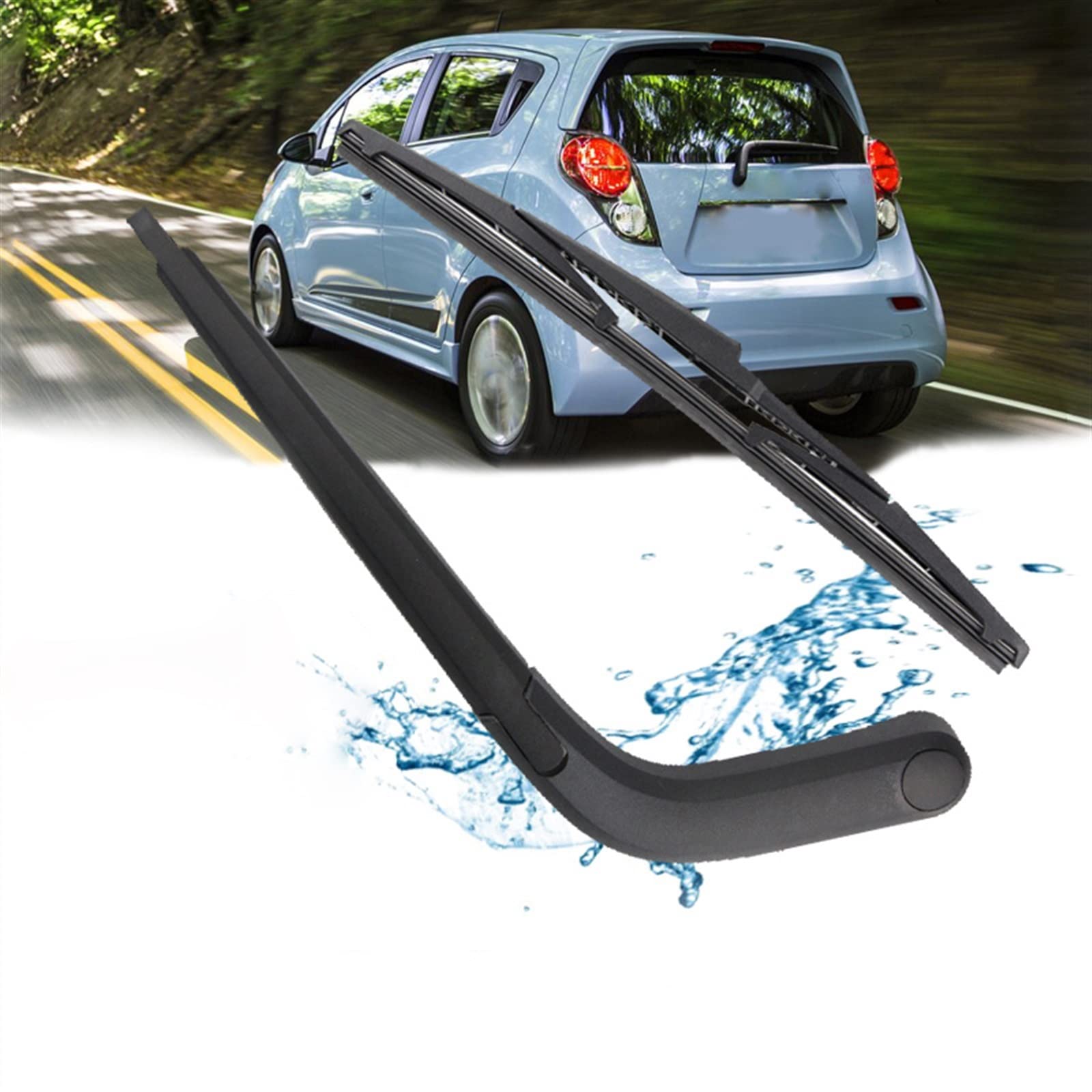 Essuie-glace arrière avec bras complet pour Chevrolet Spark 2010-2014