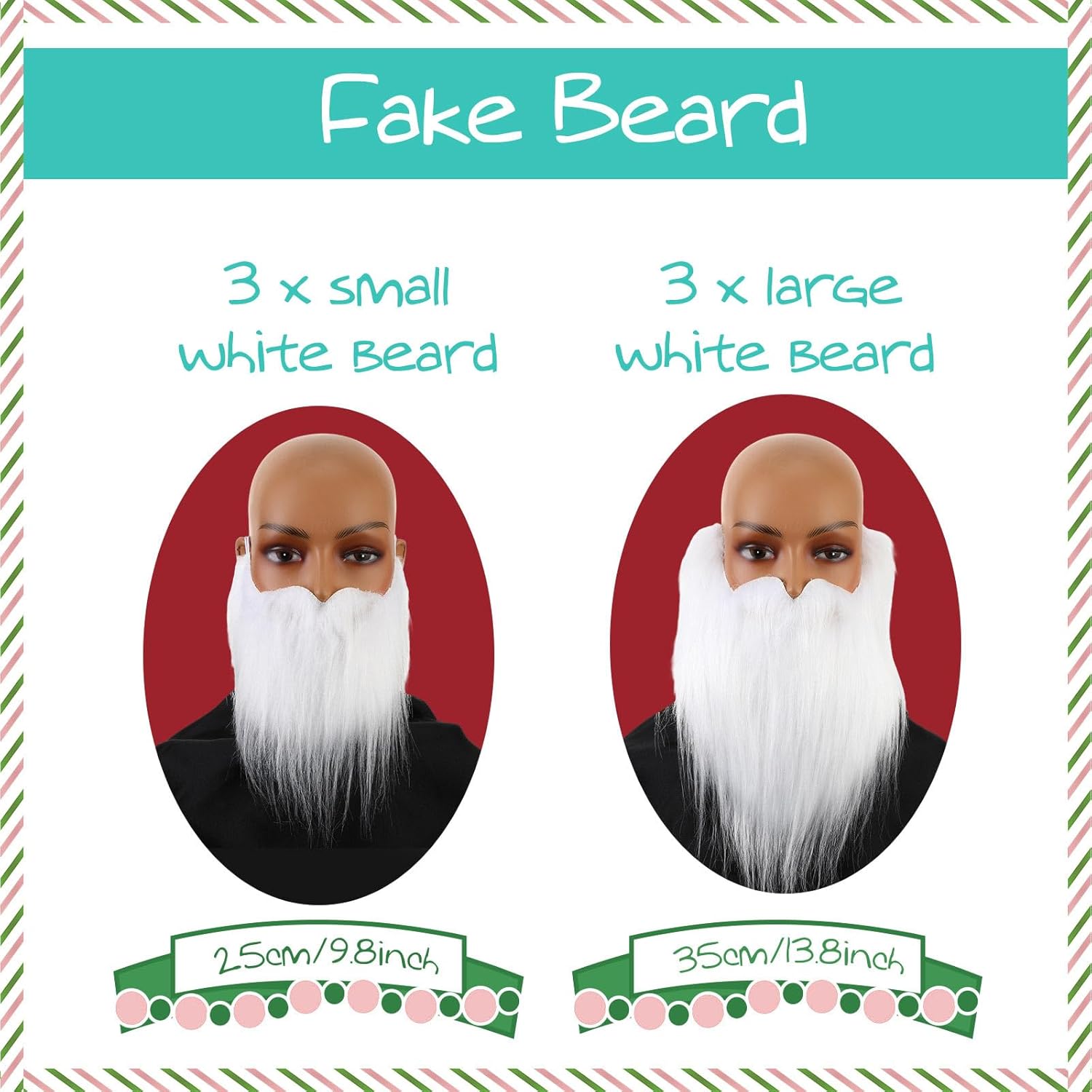 Toulite 15 Pcs Halloween Classic Dwarf Costumes with Dwarf Hats Fake Beard Ears Round Glasses Gnome Costumes for Party