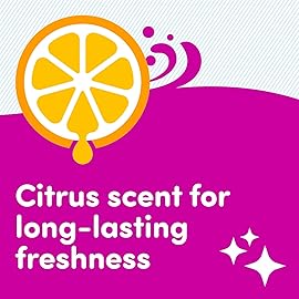 Oh Yuk Dishwasher Cleaner, Descaler, And Deodorizer - Removes Grease, Odors, And Buildup - Natural Orange Scent - Septic Safe Formula For A Fresh Dishwasher - Deep Cleans All Machine Models - 16 Fl oz