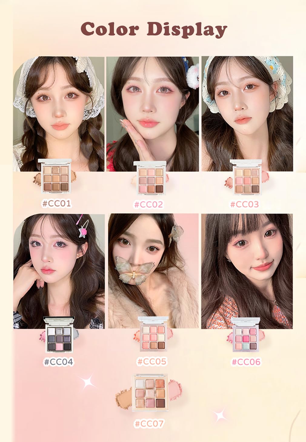 Amazon.co.jp: jill leen. ジルリーン アイシャドウ 9カラー 高発色