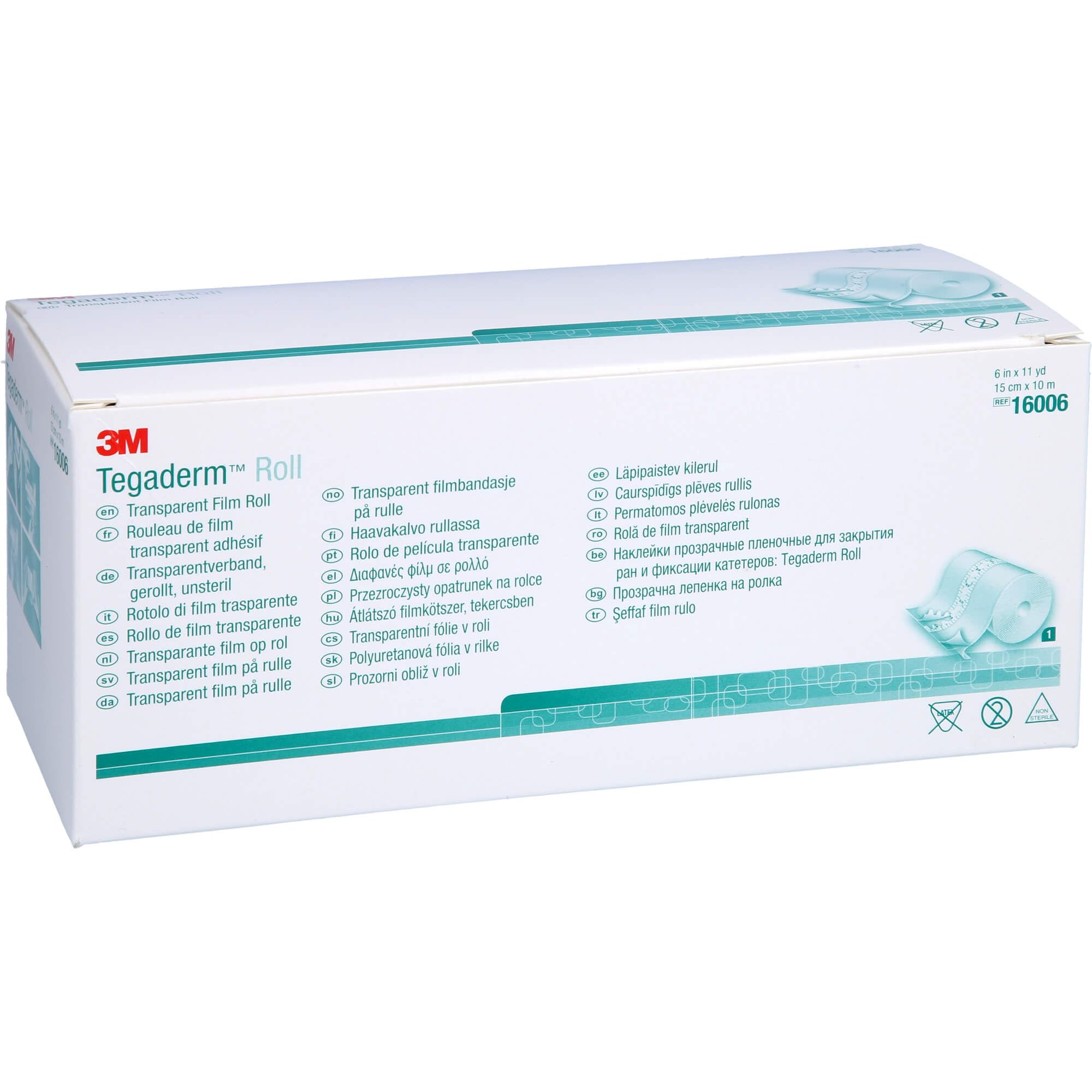 TEGADERM 3M ROLLE 15CMX10M GHA