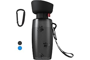 Patented Leak-Proof Dog Water Bottle Dispenser for Outdoor Activities