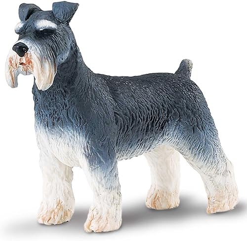Miniatura 1 de Safari Ltd. Schnauzer - Figura detallada de plástico de 3 pulgadas, divertido juguete educativo para niños, niñas y niños a partir de 3 años