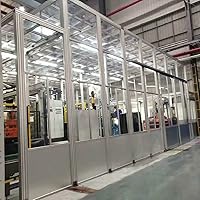 Vista 5 de 2 piezas de perfil de extrusión de aluminio 2060 con ranura en T de la serie 20, riel lineal anodizado estándar europeo para piezas de impresora 3D