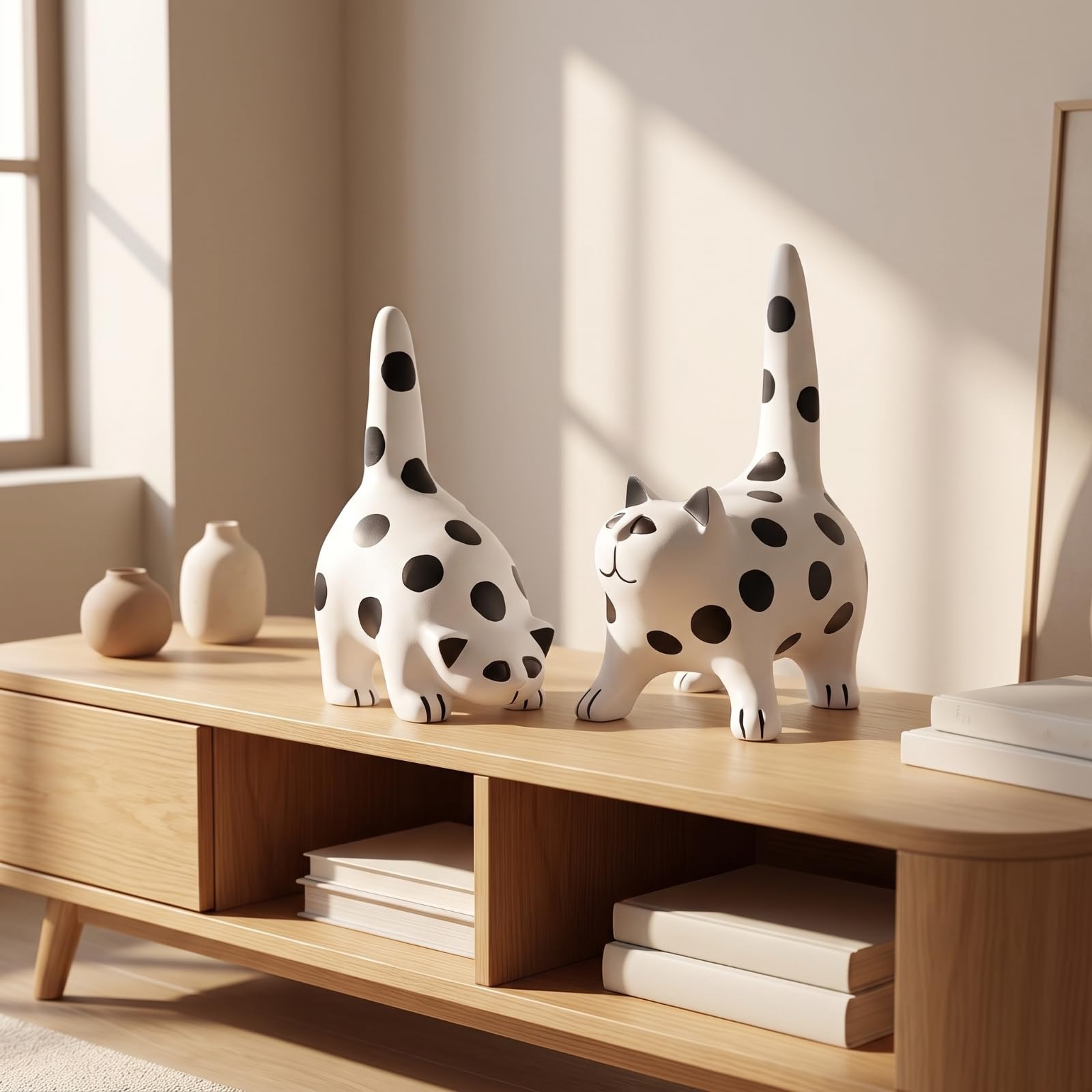 Figura Gato Encantador, 20x14x29cm