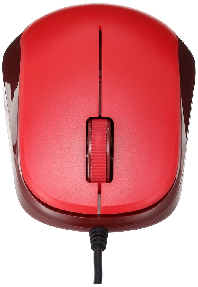 エレコム マウス 有線 Mサイズ 3ボタン BlueLED EPRIM レッド M-Y8UBXRD mxn26g8 Amazon.co.jp: エレコム マウス 有線 Mサイズ 3ボタン BlueLED