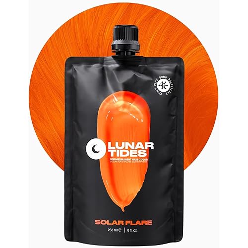 Lunar Tides Semi-Permanent Hair Color (43 colors) (Solar Flare, 8 fl. oz.)