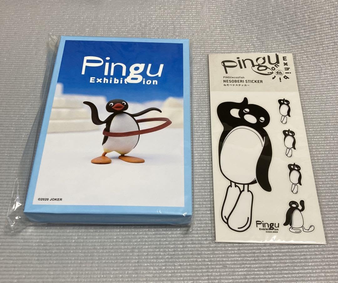 ピングー展40周年 Exhibition ポストカードスタンプ一筆箋 ピングー展40周年 Exhibition ポストカードスタンプ一筆箋