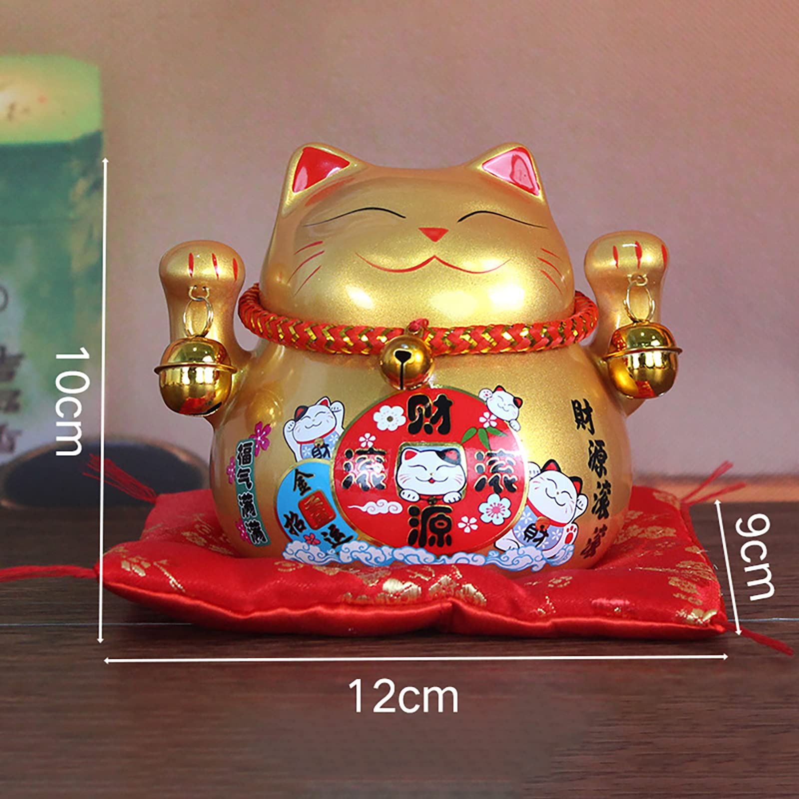 Amazon.co.jp: 招き猫 貯金箱 置物 開運 金運アップ セラミック雑貨
