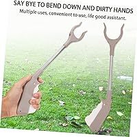 Vista 2 de Reacher Grabber - 1 herramienta de agarre de basura resistente para discapacitados, calambres de basura, pinza sanitaria, abrazadera de basura