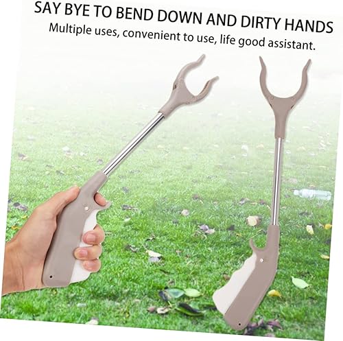 Miniatura 2 de Reacher Grabber - 1 herramienta de agarre de basura resistente para discapacitados, calambres de basura, pinza sanitaria, abrazadera de basura,