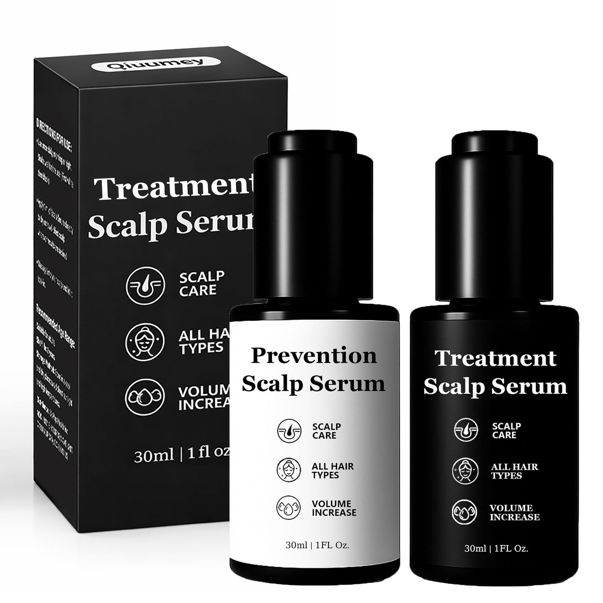 Amazon.com : Hair Serum Bundle – Thinning Hair Treatment with