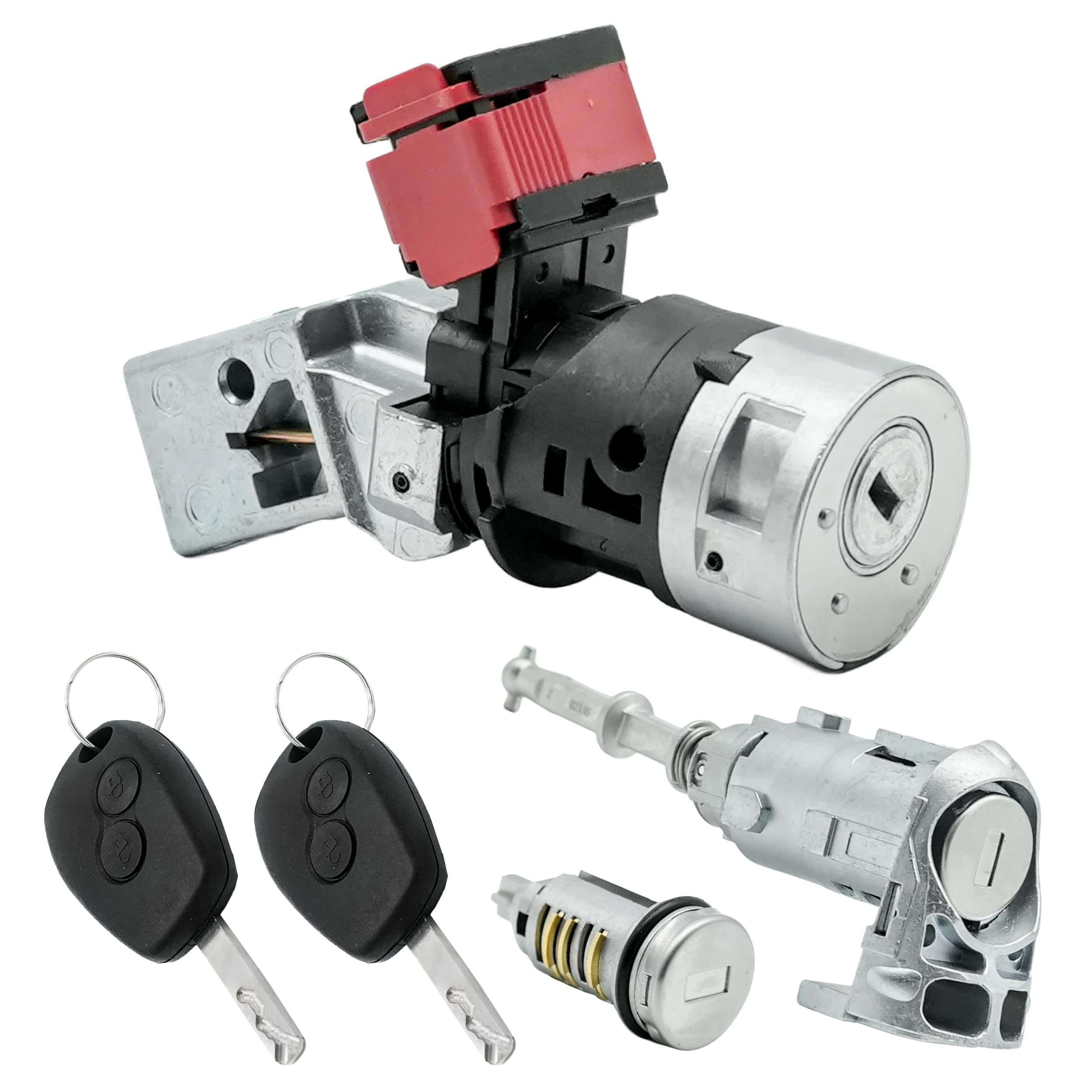 Neiman + 2 serrures compatibles pour Master 3, Kangoo 2, Movano B, NV400 | Contacteur de démarrage avec double de clés. 806012544R