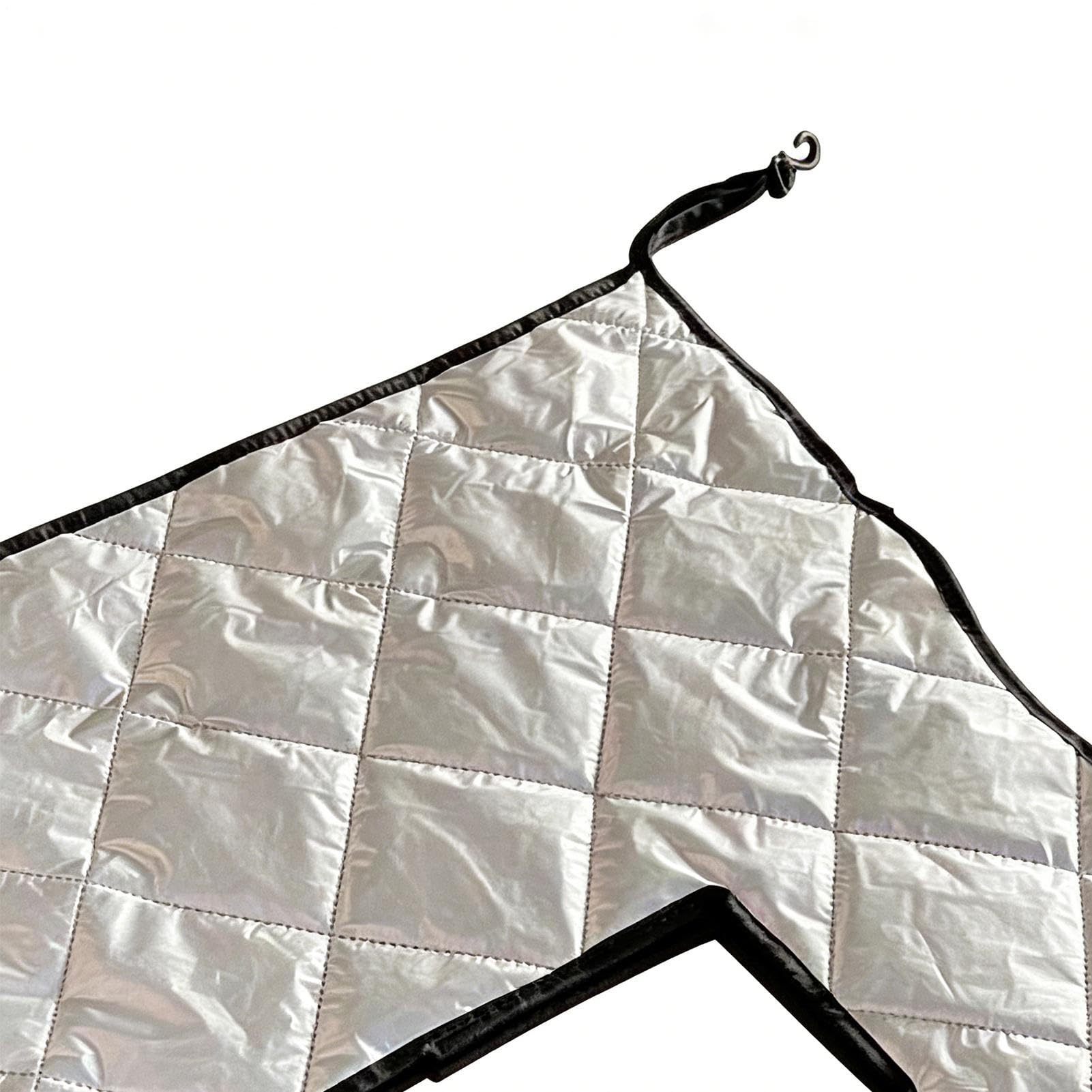 Housse De Calandre pour Hiver - 4 Stuks Waterdichte Ritssluiting Opbergorganizer,Cache Grille De Radiateur Voiture,pour Empêcher Pierres Saleté Et Feuilles D'Endommager Les SUV RV Camions