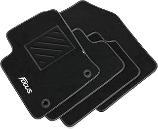 Tappetini compatibili per Focus 1° Serie 1998-2004 in Moquette con 1 Logo Ricamato e battitacco