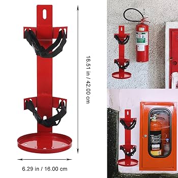 Amazon.co.jp: FRCOLOR 消火器スタンド 消火器 ブラケット 消火