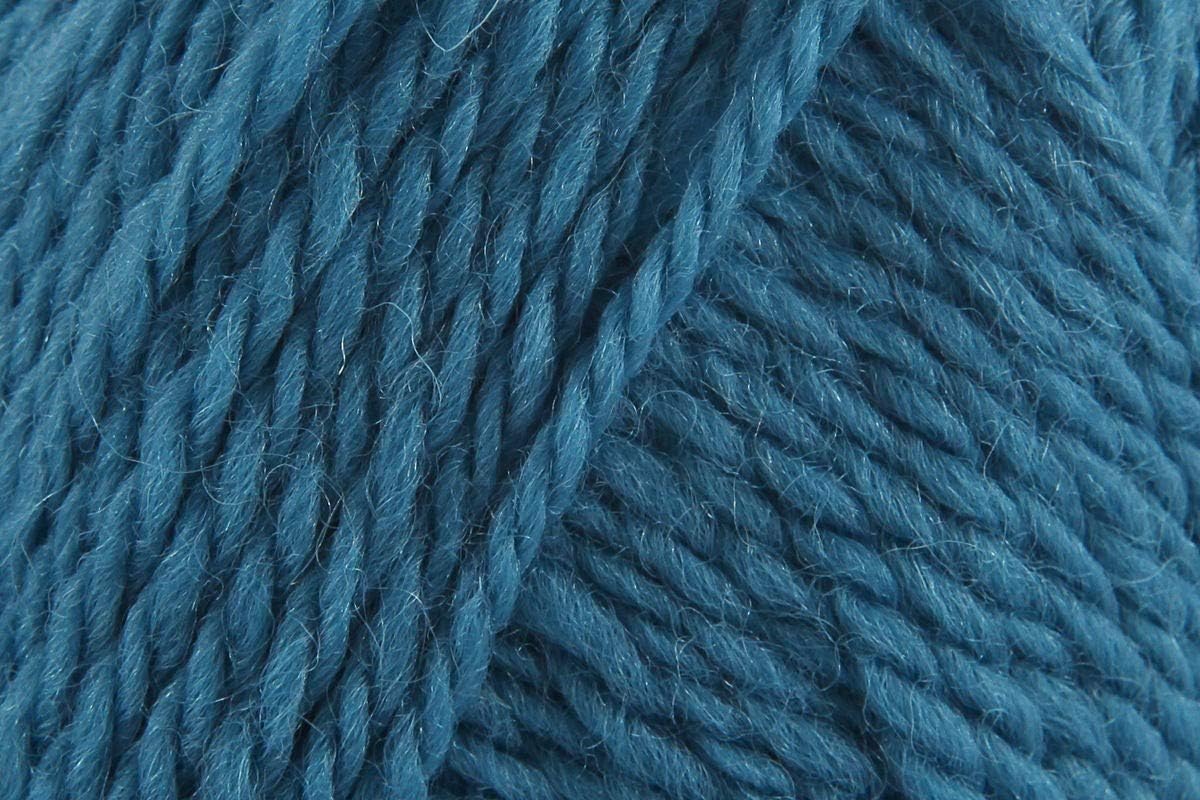100% Wool Worsted Yarn Drops Alaska,1.8 oz Ball - 77 yds (52 Dark Turquoise)
