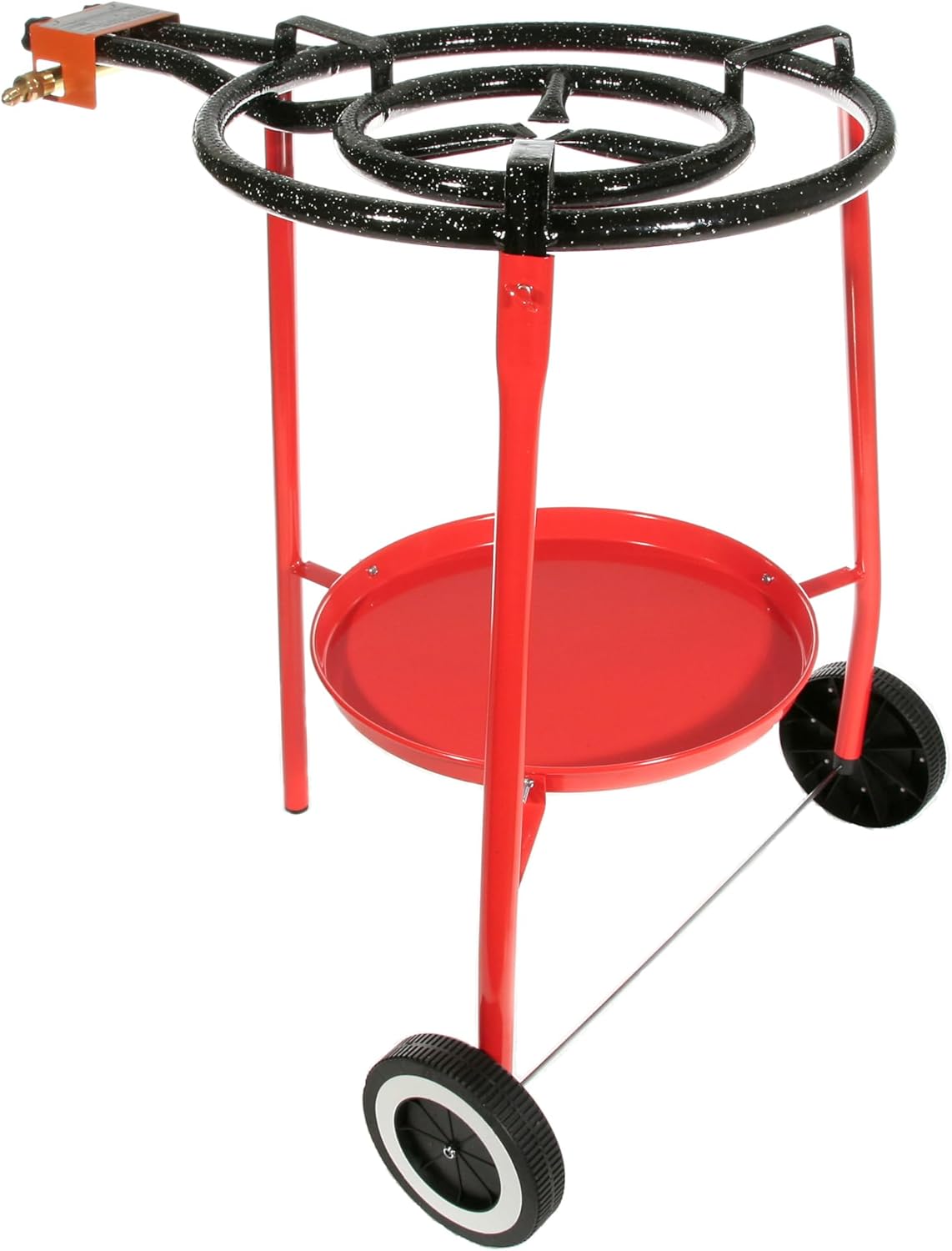 Garcima Paella Cooking Kit on Wheels with 18-inch Pan
