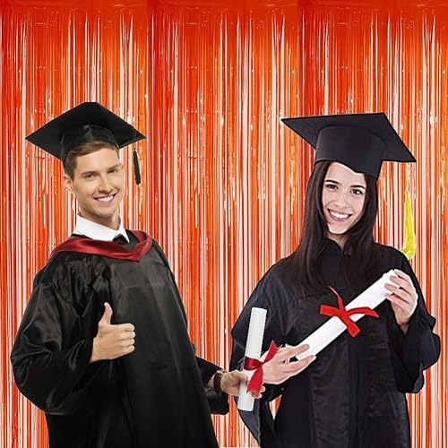 Miniatura 6 de Twinkle Star 4 Pack Photo Booth Backdrop 3FT x 8FT Metallic Tinsel Foil Fringe Curtains Environmental Background for Birthday Wedding Party