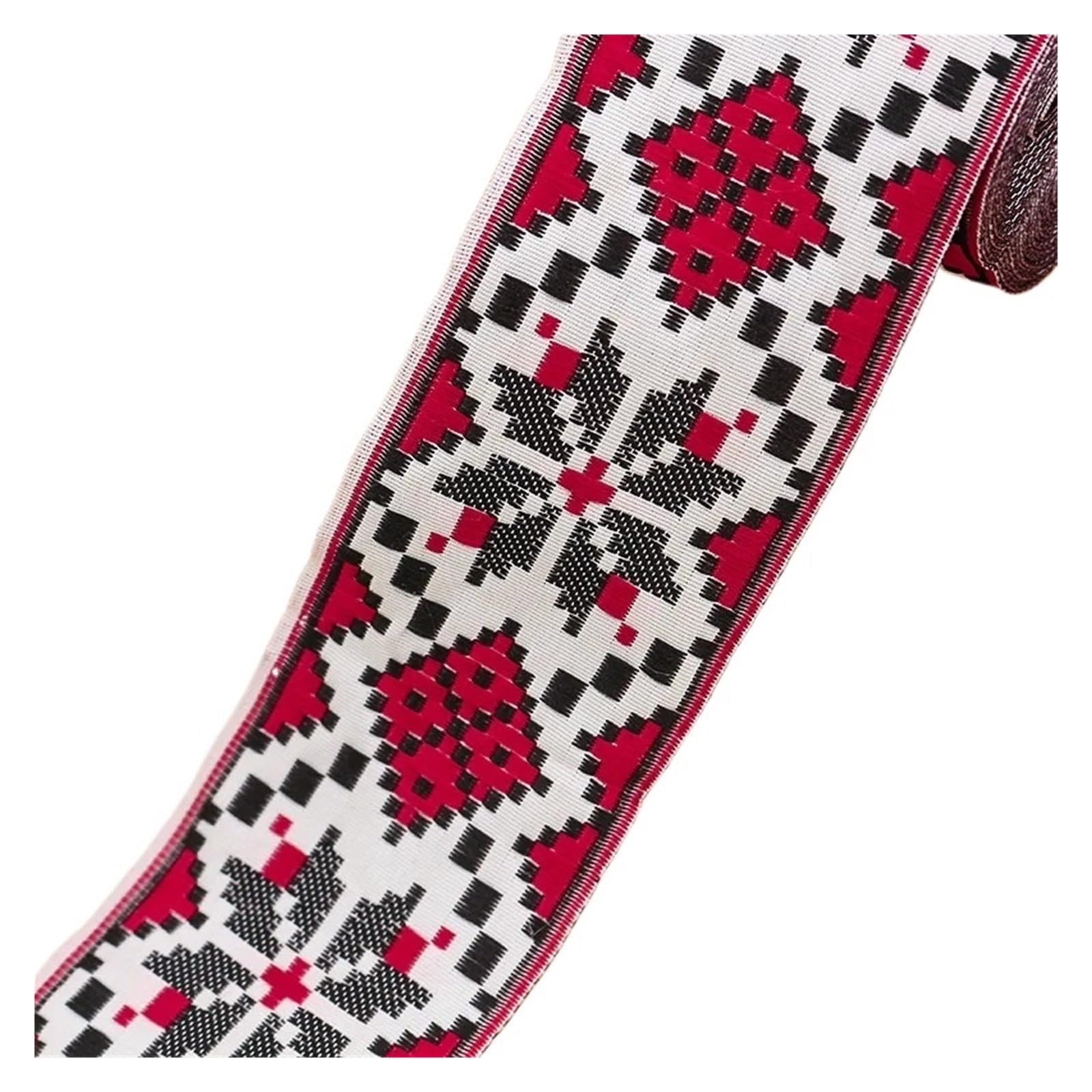 Galon jacquard tissé de 10 mètres en 50mm pour customiser vos rideaux