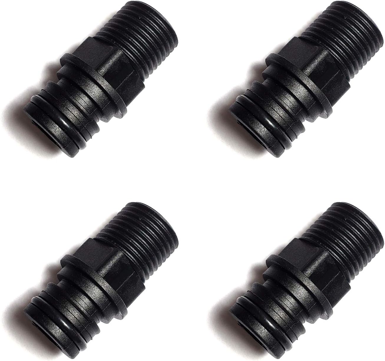 Quad Port Fittings for Quad Water System Pump (1/2" NPT Male QEST. Straight)